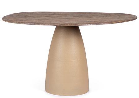 Table à manger BRAZO 140 cm – Authenticité et design contemporain