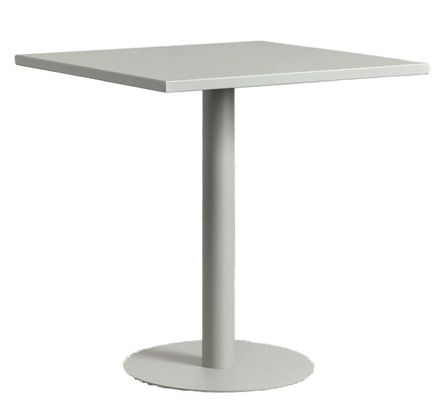 Table à manger carrée MOZA 70 cm - Métal mat