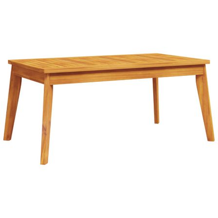 Table à manger de jardin 100x55x45 cm bois massif d'acacia