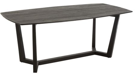 Table à manger en bois exotique Jenna L 200 cm
