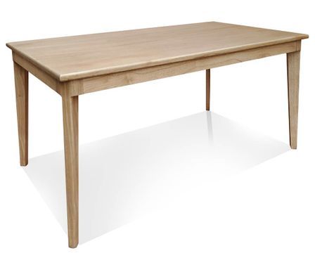 Table à manger en bois massif LANDY – Design naturel