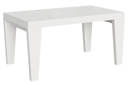 Table à manger extensible bois pieds en V Kristo