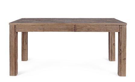 Table à manger KAIRA – L’authenticité du bois massif recyclé