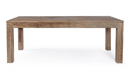 Table à manger KAIRA – L’authenticité du bois massif recyclé