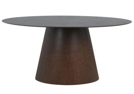 Table à manger ovale BOLTON – Élégance naturelle et design contemporain