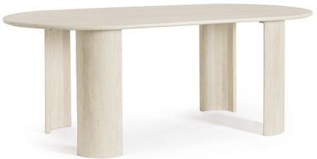 Table à manger ovale ORINDA 210 cm - Bois de manguie