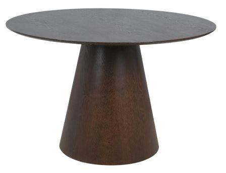 Table à manger ronde BOLTON Ø120 cm – Élégance naturelle et format convivial