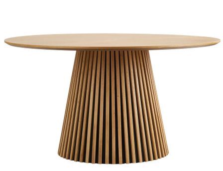 Table à manger ronde en bois LANZA