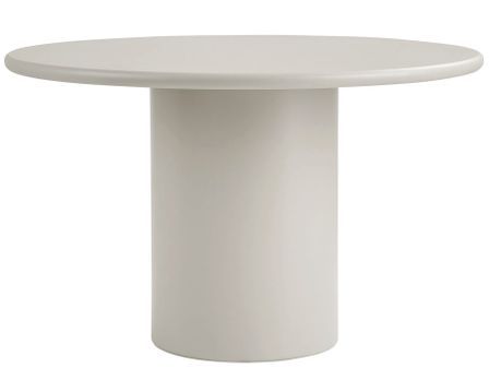 Table à manger ronde NAGANO Ø120 cm – Bois grège