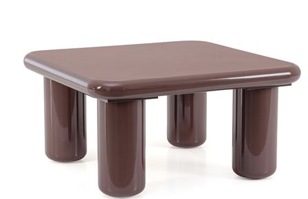 Table basse carrée OTILIA – Finition brillante