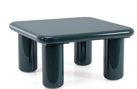 Table basse carrée OTILIA – finition brillante