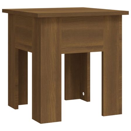 Table basse Chêne marron 40x40x42 cm