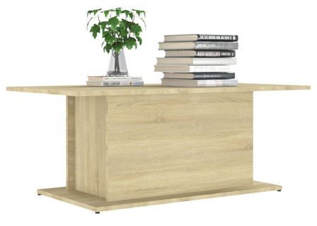 Table basse Chêne sonoma 102x55,5x40 cm