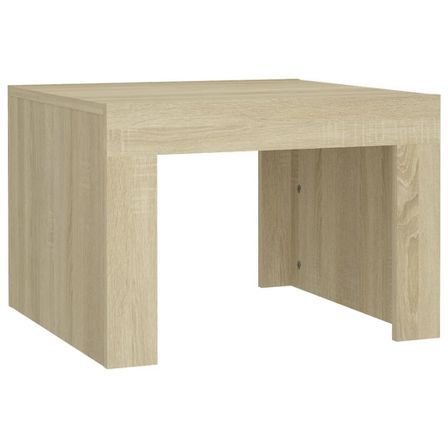 Table basse Chêne sonoma 50x50x35 cm
