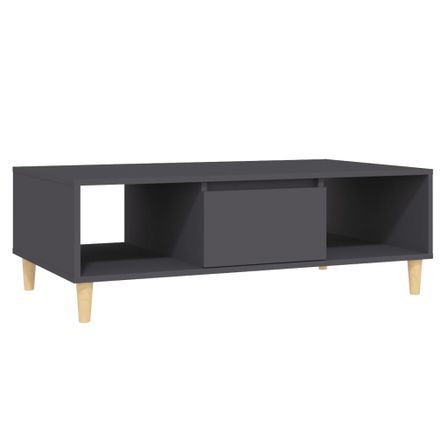 Table basse Gris 103,5x60x35 cm 2