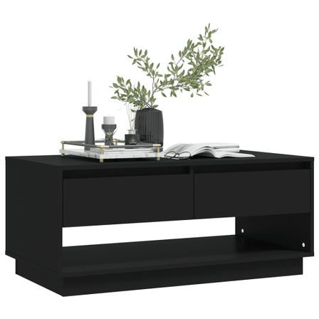Table basse Noir 102,5x55x44 cm