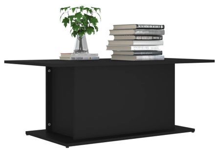 Table basse Noir 102x55,5x40 cm