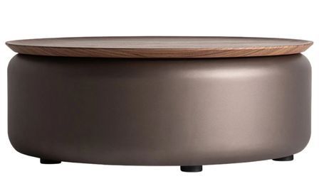 Table basse ronde BUGDORF Ø90 cm – Simplicité et élégance naturelle