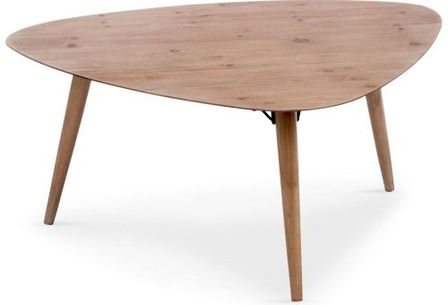 Table basse scandinave triangulaire chêne Janette