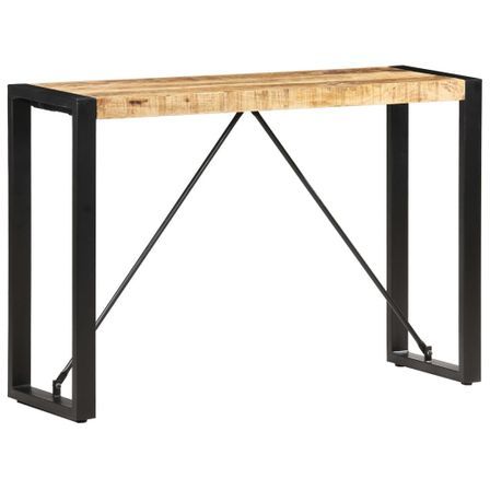 Table console 110 x 35 x 76 cm Bois de manguier massif