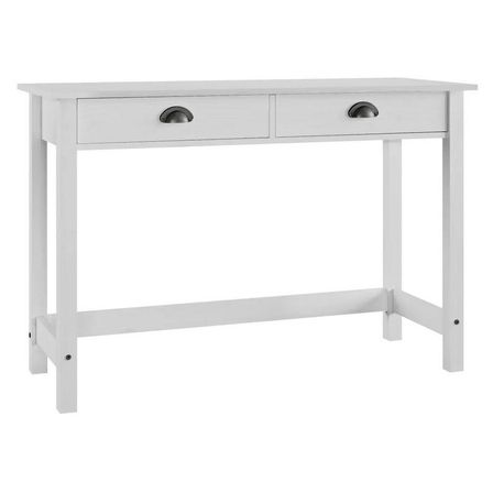 Table console 2 tiroirs Kalexia 110 cm - Bois de pin massif