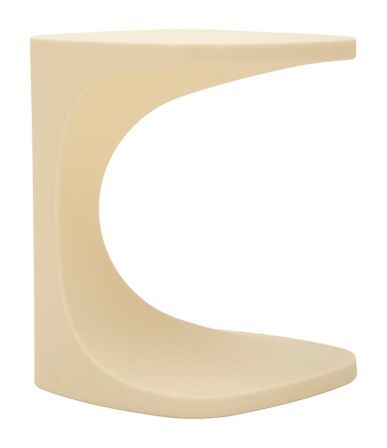 Table d'appoint blanche ibiza 42 x 42 x 52 cm