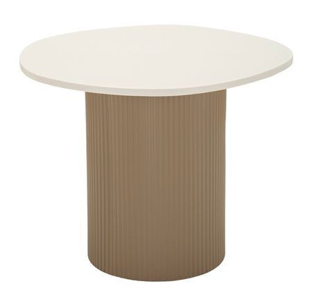 Table d’appoint Frankfurt effet marbre design épuré moderne