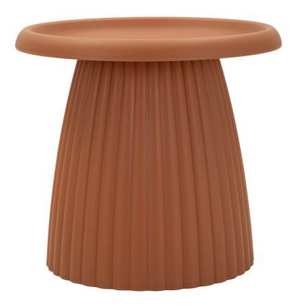 Table d'appoint geax rouge ø 50 x 45 cm