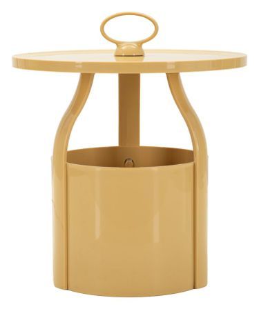 Table d'appoint iris crème cm ø 44 x 43
