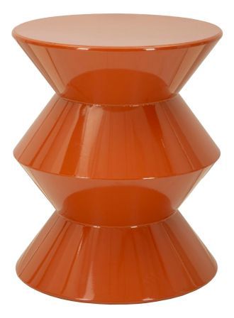 Table d'appoint zag orange cm ø 37,5 x 45