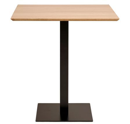 Table de café FANO 70 cm – Bois clair ou noir – Design minimaliste