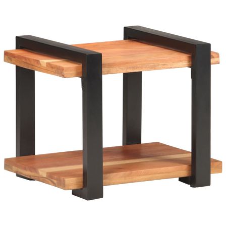 Table de chevet 50x40x40 cm Bois d'acacia massif