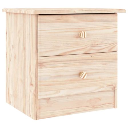 Table de chevet ALTA 43x35x40,5 cm bois de pin massif