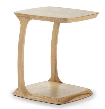 Table de chevet bois massif clair Cristie