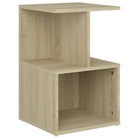 Table de chevet Chêne sonoma 35x35x55 cm