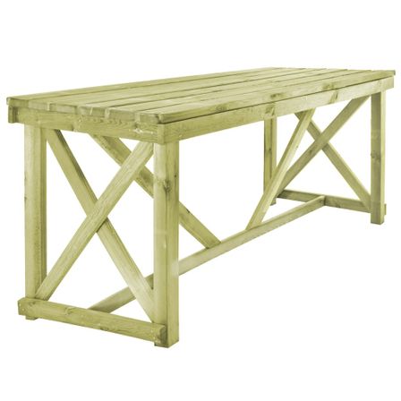 Table de jardin 160 x 79 x 75 cm Bois