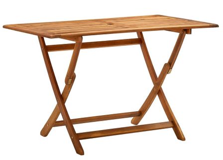 Table de jardin pliable 120x70x75 cm Bois d'acacia massif