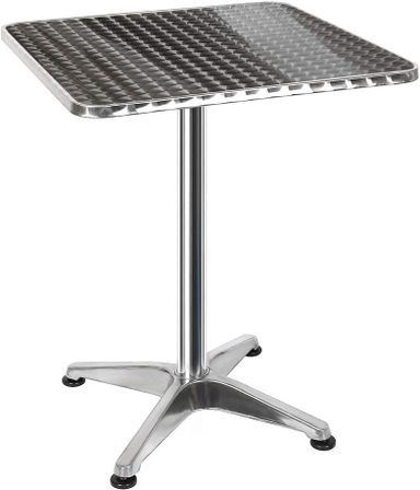 Table de restaurant MASTER Premium 60 cm – Carrée, pliante & réglable en hauteur