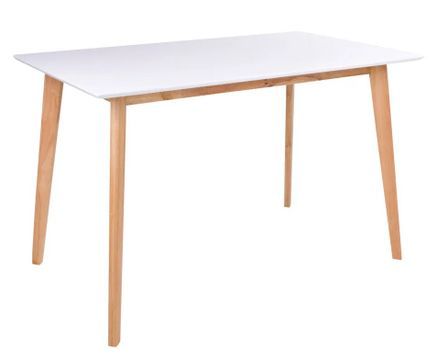 Table de salle à manger VOJENS – Style scandinave et format compact