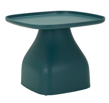 Table Gea bleue d'appoint design moderne intérieur extérieur