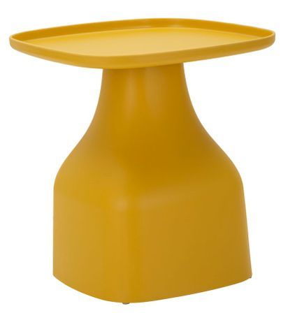 Table Gea jaune design moderne intérieur extérieur