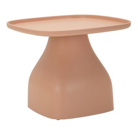 Table Gea rose d'appoint design moderne intérieur extérieur