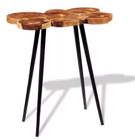Table haute de bar bois massif acacia Will