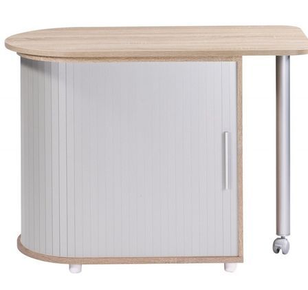 Table pivotante multifonction KOOL 105 cm – Bureau et meuble de cuisine gain de place
