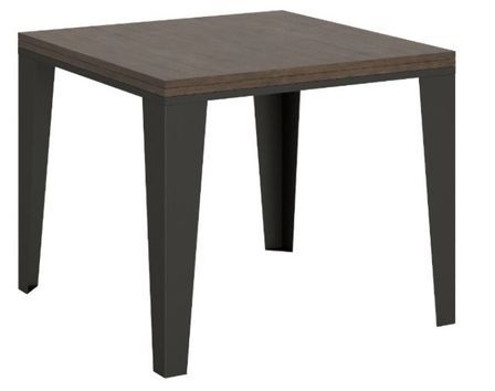 Table pliante carrée 90x90/180 cm Librio