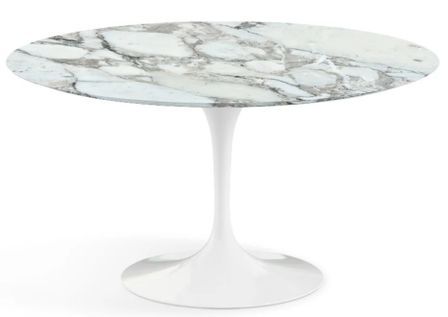 Table ronde TULIPE en marbre – Collection haut de gamme fabriquée en Italie