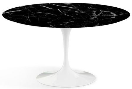 Table ronde TULIPE plateau en marbre - Collection haut de gamme