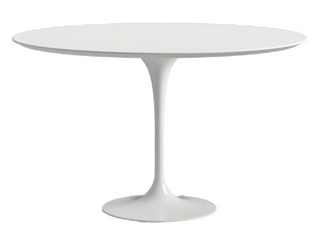 Table ronde TULIPE plateau stratifié - Collection haut de gamme