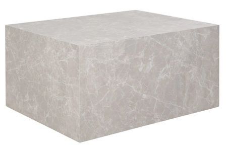 Tables basse rectangulaire PRAGUE – Effet marbre beige