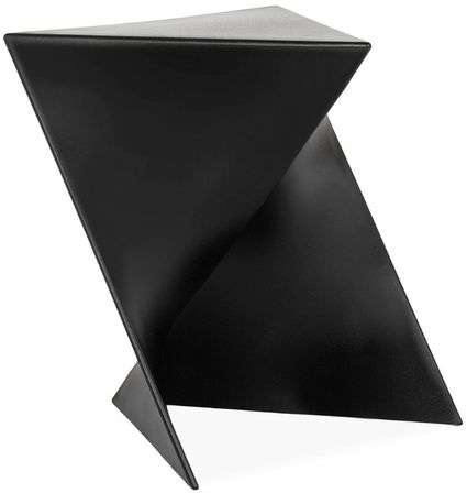 Tabouret bas noir Gabby